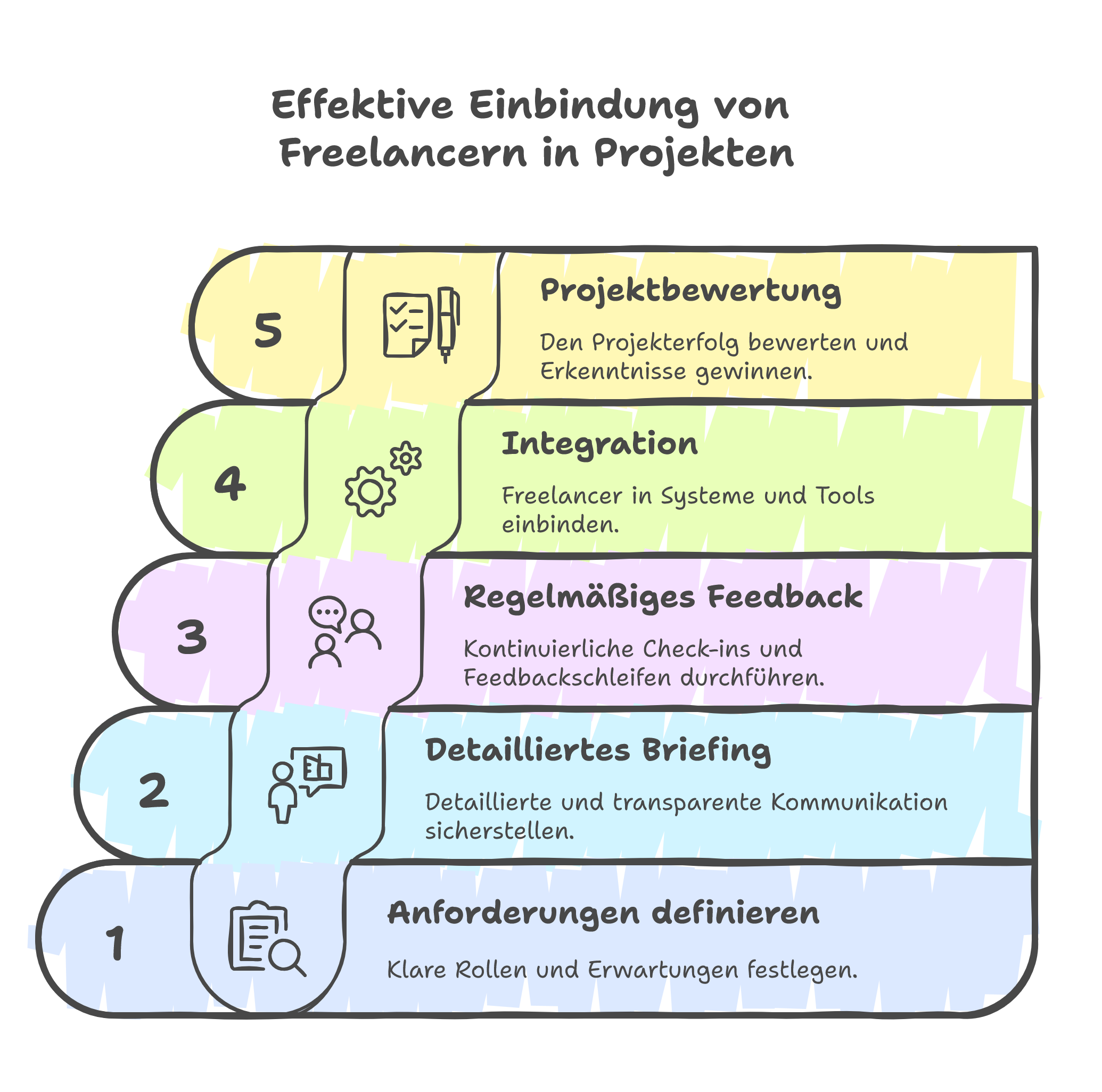 Erfolgsfaktoren bei der Projektbesetzung